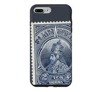 Carcasa para iPhone 7 Plus/8 Plus Haile Selassie Vintage Stamp Ethiopian Emperor Rastafari