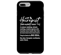 Carcasa para iPhone 7 Plus/8 Plus Hairapist Hair Stylist Barber Work Beauty Salon Hairdresser