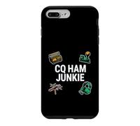 Carcasa para iPhone 7 Plus/8 Plus Ham Radio Operator CQ Ham Junkie Amateur Broadcaster