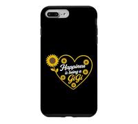 Carcasa para iPhone 7 Plus/8 Plus Happiness is Being A Gigi Sunflower Grandma