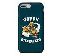 Carcasa para iPhone 7 Plus/8 Plus Happy Bikerween - Calabaza Divertida para Halloween