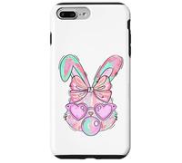 Carcasa para iPhone 7 Plus/8 Plus Happy Easter Bunny Rabbit Sunday Love Hombres, Mujeres y Niños