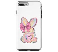 Carcasa para iPhone 7 Plus/8 Plus Happy Easter Bunny Rabbit Sunday Love Hombres, Mujeres y Niños
