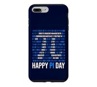 Carcasa para iPhone 7 Plus/8 Plus Happy Pi Day 3.1415 Pi Matemáticas Matemáticas Profesor Estudiantes