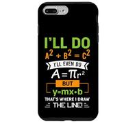 Carcasa para iPhone 7 Plus/8 Plus Haré A2 + B2 = C2 Ahí es Donde Trazo la línea matemática