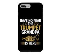Carcasa para iPhone 7 Plus/8 Plus Have no Fear The Tumpet Grandpa is Here Trompeta
