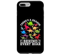 Carcasa para iPhone 7 Plus/8 Plus Hay una razón detrás de Cada Rugido Lindo Dinosaurio SPED Autismo