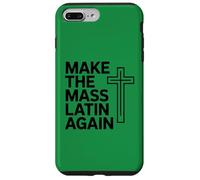 Carcasa para iPhone 7 Plus/8 Plus Haz de Nuevo la Cruz católica Tradicional en latín