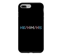 Carcasa para iPhone 7 Plus/8 Plus HE Him His Pronouns Trans Transgender Pround Trans Men Pride