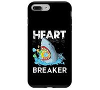 Carcasa para iPhone 7 Plus/8 Plus Heart Breaker Shark Shirt Valentine Shark Shirt Valentines
