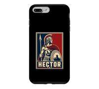 Carcasa para iPhone 7 Plus/8 Plus Héctor Legendario Héroe Troyano Antiguo Guerrero Mitología