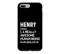 Carcasa para iPhone 7 Plus/8 Plus Henry Name - Definición de Nombre Divertido - Diccionario de Nombres