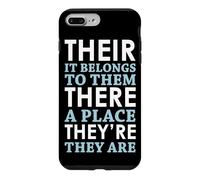 Carcasa para iPhone 7 Plus/8 Plus Her There Are - Inglés Gramática