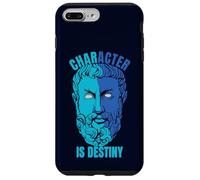 Carcasa para iPhone 7 Plus/8 Plus Heraklit Cita Personaje es el filósofo del Destino