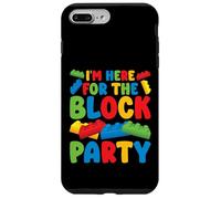 Carcasa para iPhone 7 Plus/8 Plus Here For The Block Party Cumpleaños Bloque de construcción de Ladrillos