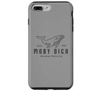 Carcasa para iPhone 7 Plus/8 Plus Herman Melville Cute Whale | Boat Tour | Moby Dick