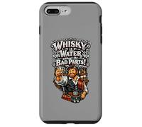 Carcasa para iPhone 7 Plus/8 Plus Highlander escocés con un Vaso de Whisky