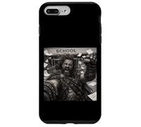 Carcasa para iPhone 7 Plus/8 Plus Highlander Último Día De Escuela Vacaciones De Verano Divertido Selfie