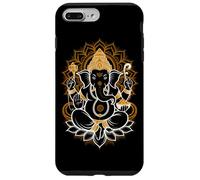 Carcasa para iPhone 7 Plus/8 Plus Hindou Ganesh Puja Elefante Dios India Meditación Yoga Murti