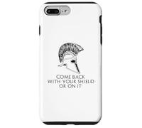 Carcasa para iPhone 7 Plus/8 Plus Historia Griega clásica - Cita de Esparta Antigua lacónica