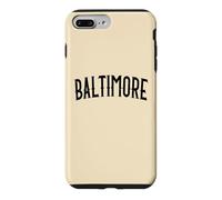 Carcasa para iPhone 7 Plus/8 Plus Hogar Vintage Vintage de Baltimore Maryland, Retro, Envejecido