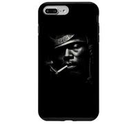 Carcasa para iPhone 7 Plus/8 Plus Hombre Misterio Fumar Negro Retrato Humo Urbano