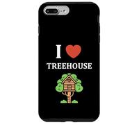 Carcasa para iPhone 7 Plus/8 Plus Home Nature Tree House Minimalist Simple i Love Treehouse
