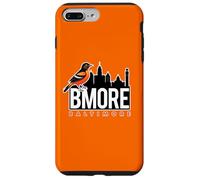 Carcasa para iPhone 7 Plus/8 Plus Horizonte de Baltimore Maryland Pride Baltimore Retro