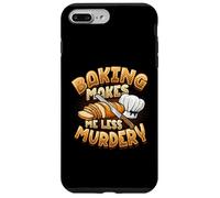 Carcasa para iPhone 7 Plus/8 Plus Hornear Me Hace Menos Asesinato Funny Baker