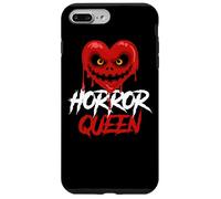 Carcasa para iPhone 7 Plus/8 Plus Horror Queen Zombie Heart Película de Terror Fan Girls Movie Night