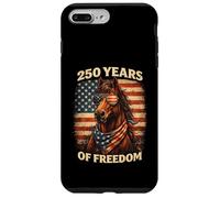 Carcasa para iPhone 7 Plus/8 Plus Horse 250Th Anniversary America 4th of July Horse