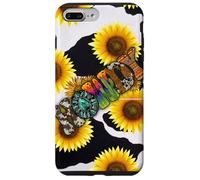 Carcasa para iPhone 7 Plus/8 Plus Howdy Sunflower Western Cowgirl Country Diseño estético