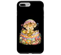 Carcasa para iPhone 7 Plus/8 Plus Huevo de Conejo de Pascua saxofón incubado | Sorpresa Musical Linda