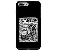 Carcasa para iPhone 7 Plus/8 Plus Humor Caos Mapache desquiciado Muy Salvaje