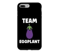 Carcasa para iPhone 7 Plus/8 Plus Humor Food Eggplant Simple Team Eggplant