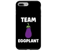 Carcasa para iPhone 7 Plus/8 Plus Humor Food Eggplant Simple Team Eggplant