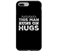 Carcasa para iPhone 7 Plus/8 Plus Humor Gracioso Texto Gente Divertida Divertido Este Hombre Corre en Abrazos