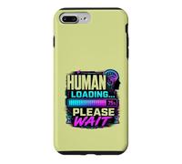 Carcasa para iPhone 7 Plus/8 Plus Humor Tecnológico Divertido, Gamer Programador AI Geek,