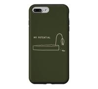 Carcasa para iPhone 7 Plus/8 Plus Humor Vegetal Mi potencial Agotamiento sarcástico