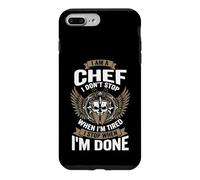 Carcasa para iPhone 7 Plus/8 Plus I Am A Chef Funny Cooking I Don't Stop Design