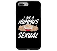 Carcasa para iPhone 7 Plus/8 Plus I Am A Hummus Sexual Vegan Food Spread Juego de Palabras