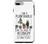 Carcasa para iPhone 7 Plus/8 Plus I Am A Plantaholic On The Road To Recovery Divertido Amante de Las Plantas