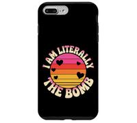Carcasa para iPhone 7 Plus/8 Plus I Am Literally The Bomb Explosive Energy Vibes -