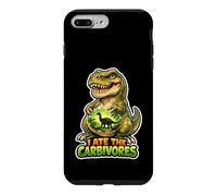 Carcasa para iPhone 7 Plus/8 Plus I Ate The Carbívoros Divertido Juego de Palabras Vegano Dino