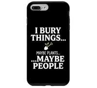 Carcasa para iPhone 7 Plus/8 Plus I Bury Things Maybe Plants Maybe People Funny Frog