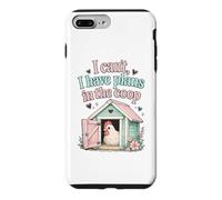 Carcasa para iPhone 7 Plus/8 Plus I Cant I Have Plans To Coop Funny Chicken Farm Humor