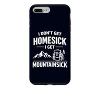 Carcasa para iPhone 7 Plus/8 Plus I Don't Get Homesick I Get Mountainsick Divertido Juego de Palabras de Senderismo