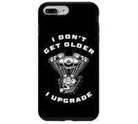 Carcasa para iPhone 7 Plus/8 Plus I Don't Get Older I Upgrade - Motorcycle Engine Graphic