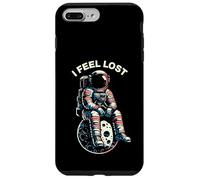 Carcasa para iPhone 7 Plus/8 Plus I Feel Lost Astronauta Sentado en la Luna Retro Espacial