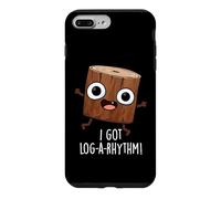 Carcasa para iPhone 7 Plus/8 Plus I Got Log-a-Rhythm Juego de Palabras matemáticas Divertido